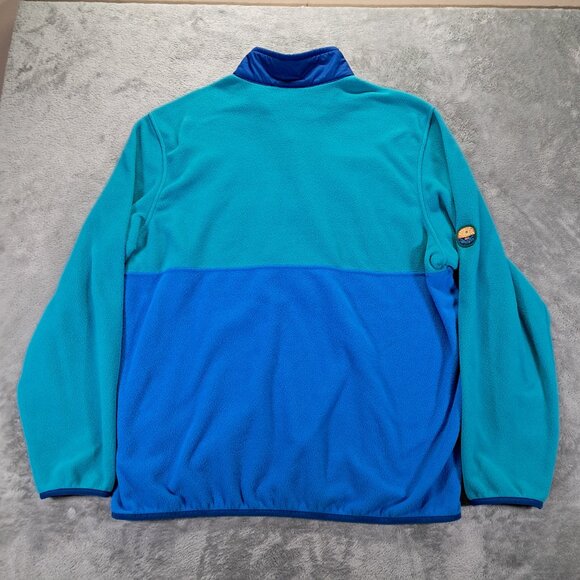 Patagonia Microdini 1/2 Zip Pullover Men XL Fleece Vessel Blue 26200 SP24 - Picture 2 of 9